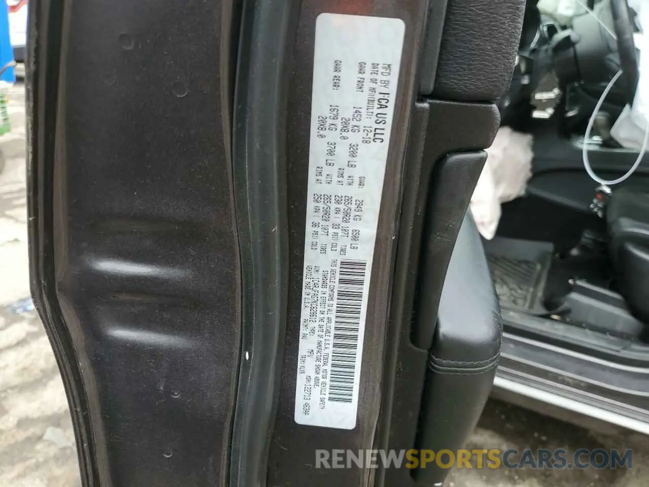 13 Фотография поврежденного автомобиля 1C4RJFAG7KC628612 JEEP GRAND CHER 2019