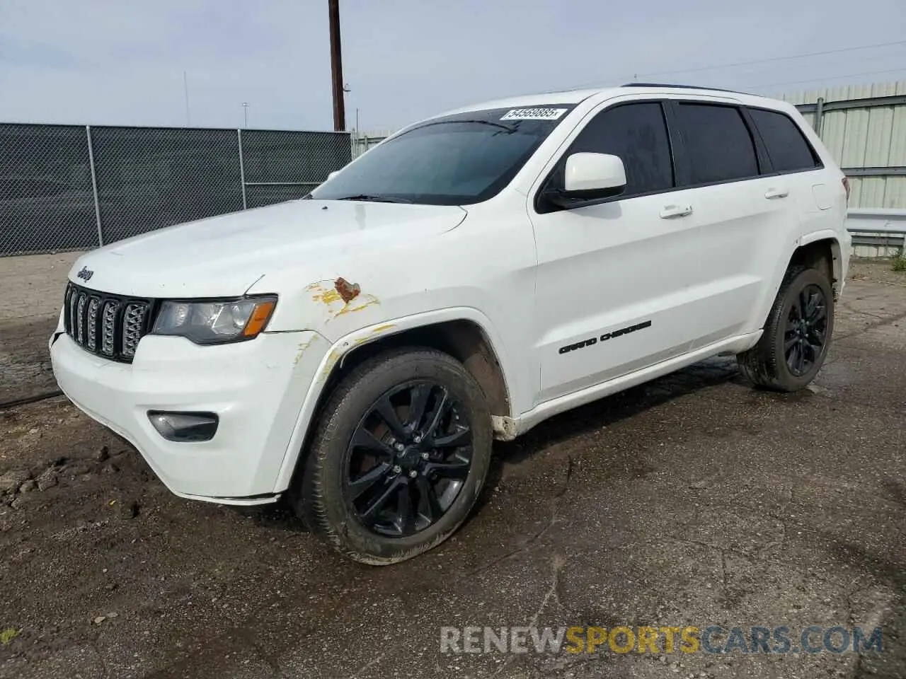 1 Photograph of a damaged car 1C4RJFAG9KC566405 JEEP GRAND CHER 2019