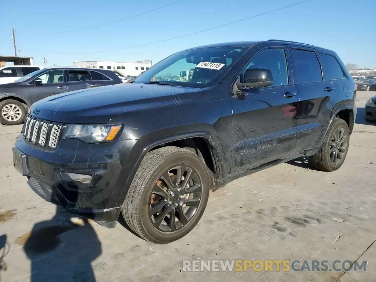 1 Photograph of a damaged car 1C4RJFAG9KC692733 JEEP GRAND CHER 2019