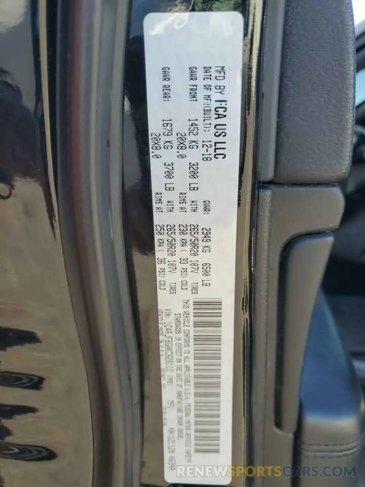 14 Photograph of a damaged car 1C4RJFBG0KC628112 JEEP GRAND CHER 2019