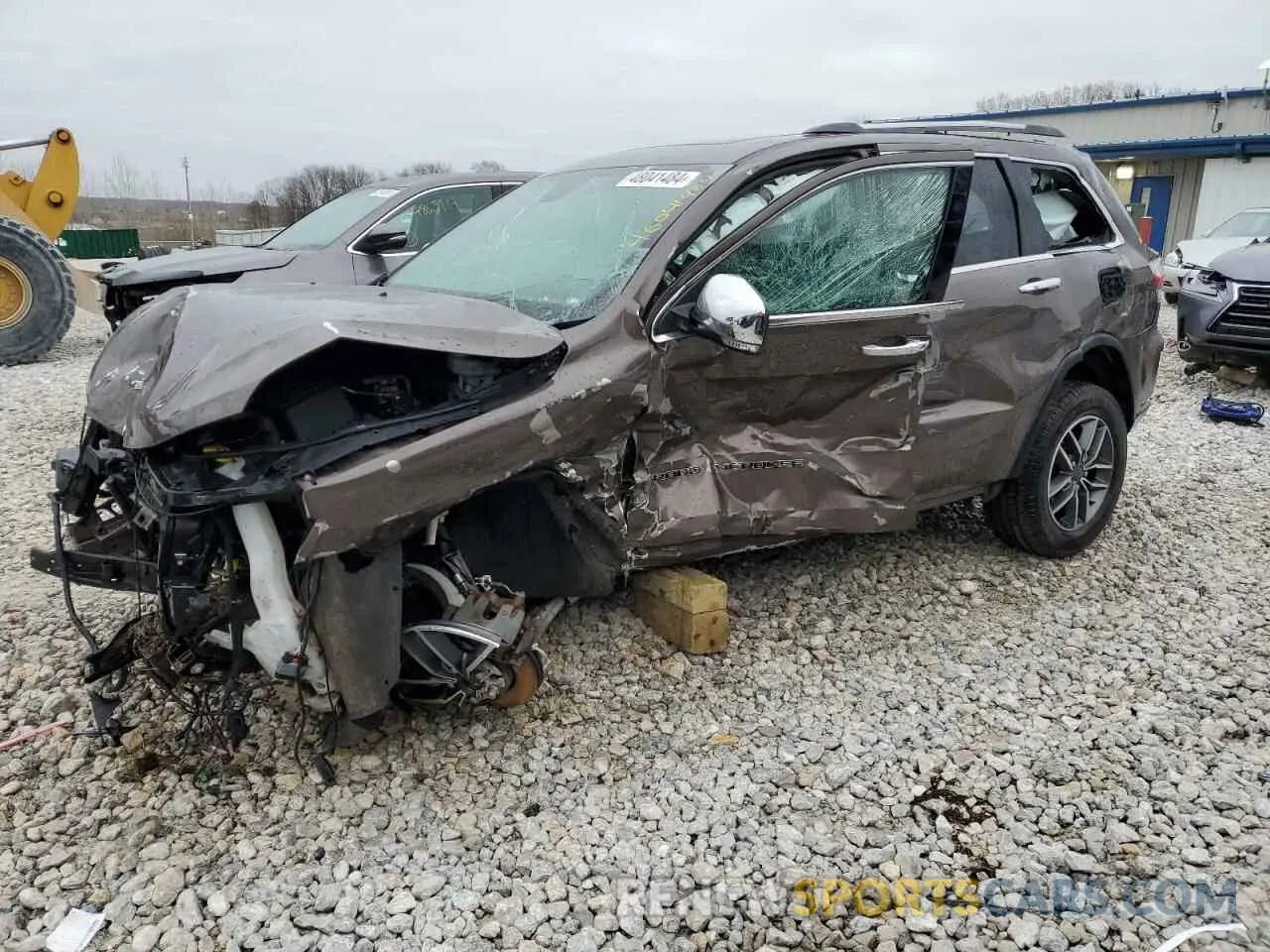 1 Photograph of a damaged car 1C4RJFBG1KC611187 JEEP GRAND CHER 2019