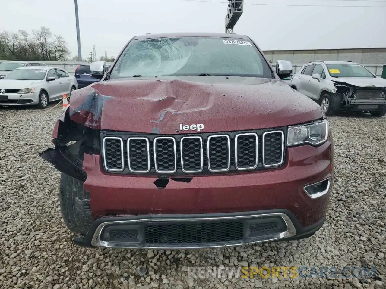 5 Фотография поврежденного автомобиля 1C4RJFBG1KC665511 JEEP GRAND CHER 2019