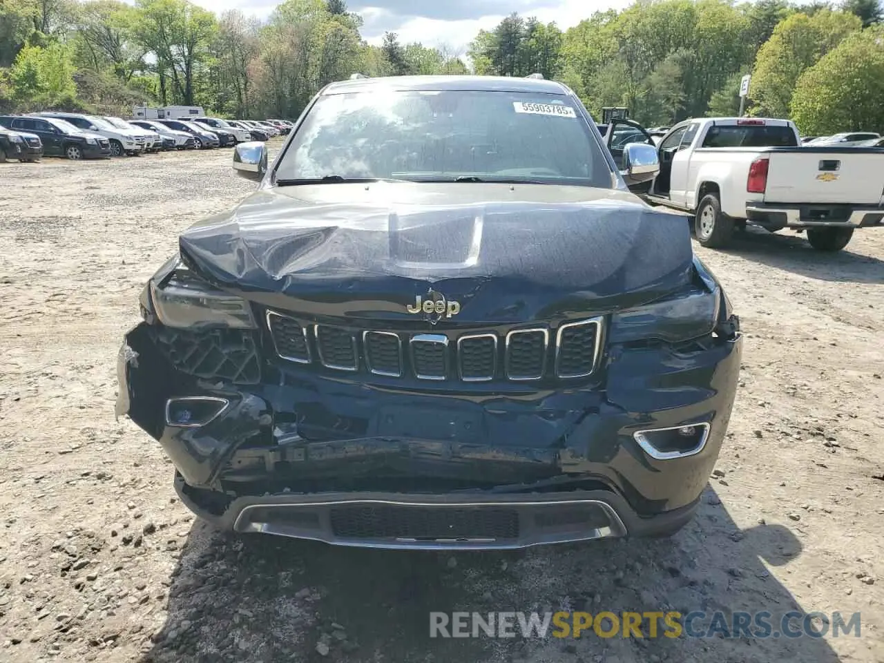 5 Photograph of a damaged car 1C4RJFBG2KC654453 JEEP GRAND CHER 2019