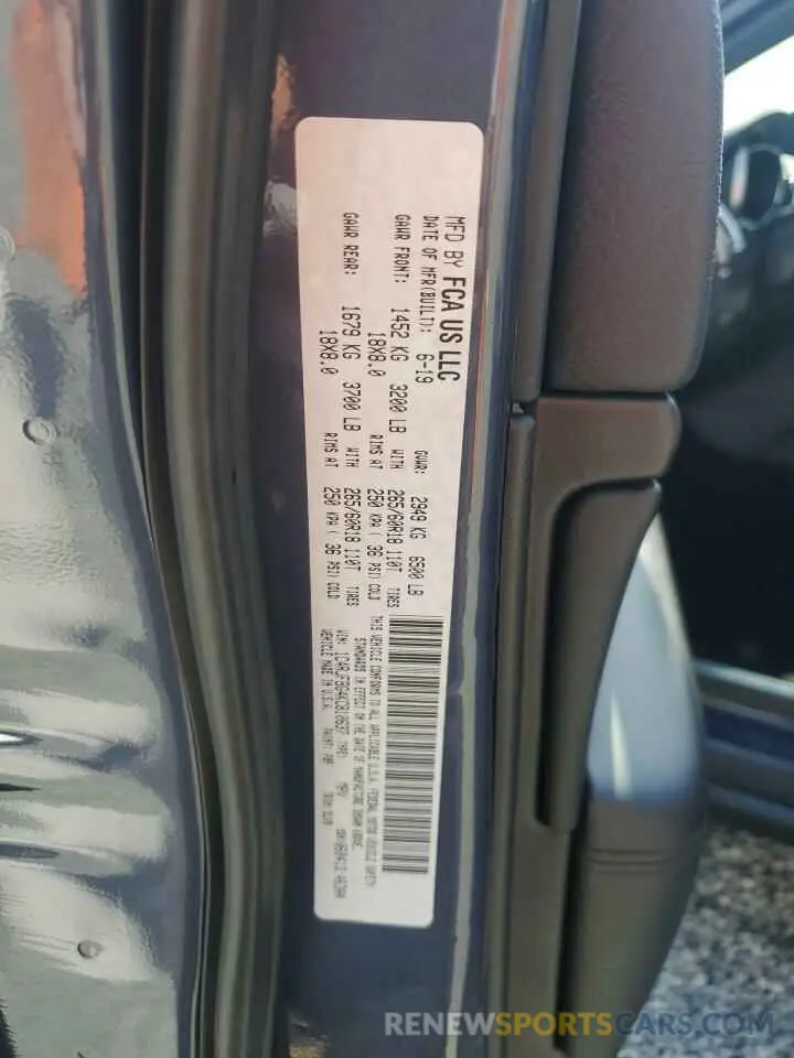 14 Photograph of a damaged car 1C4RJFBG4KC810637 JEEP GRAND CHER 2019