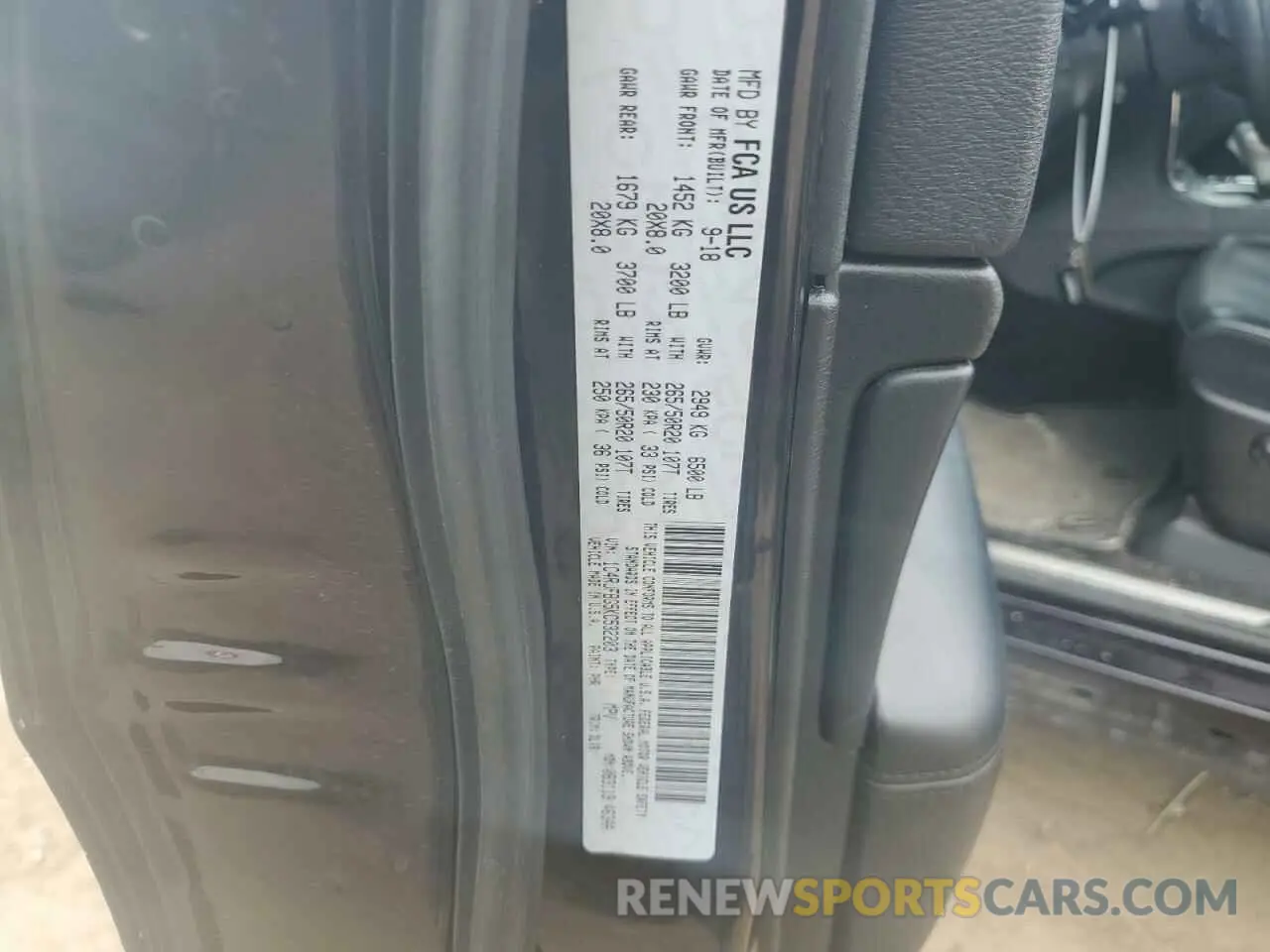 13 Фотография поврежденного автомобиля 1C4RJFBG5KC532203 JEEP GRAND CHER 2019