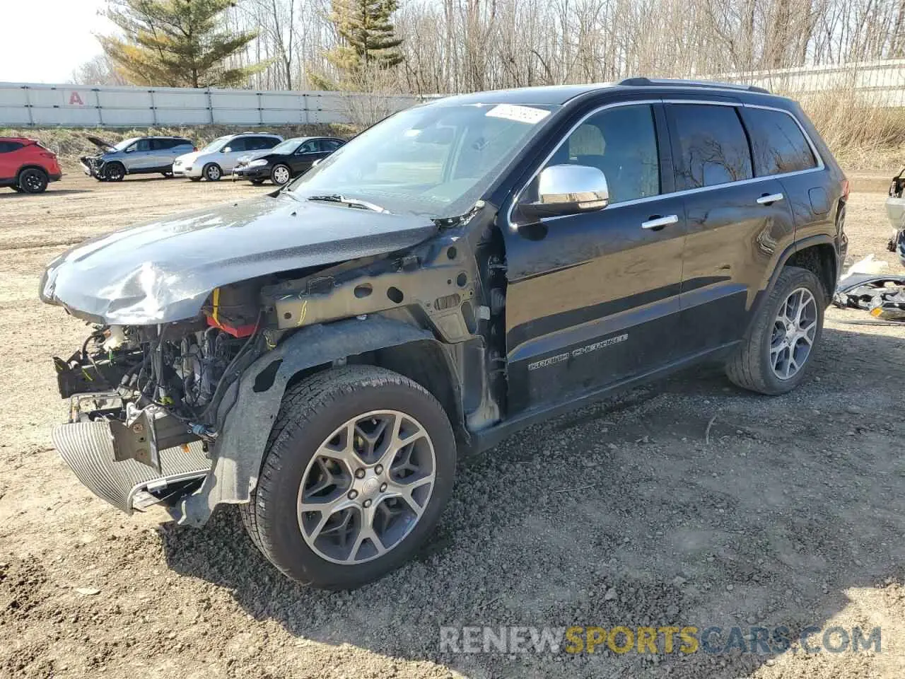 1 Photograph of a damaged car 1C4RJFBG5KC837765 JEEP GRAND CHER 2019