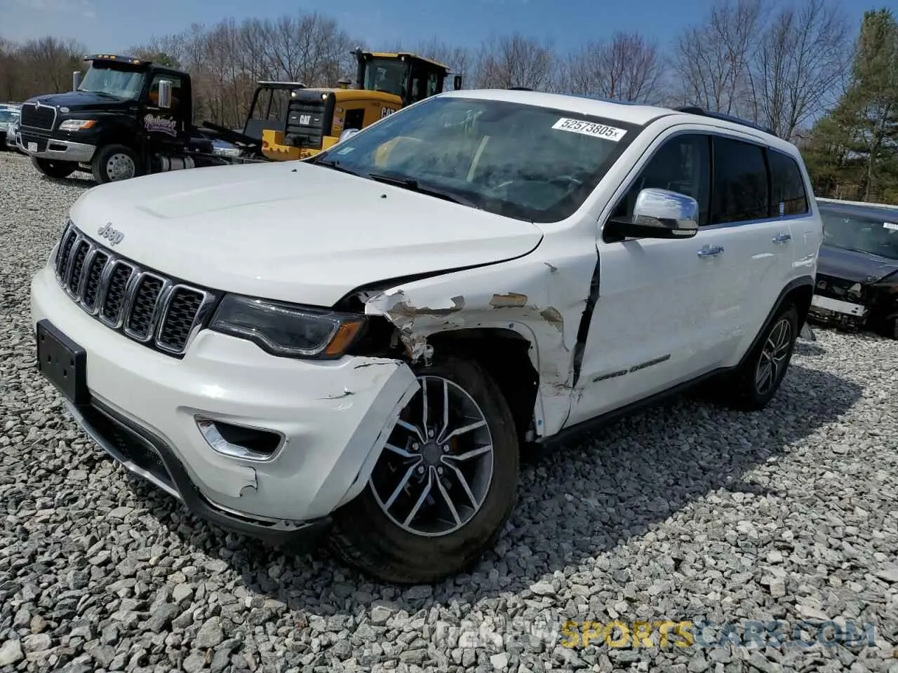 1 Photograph of a damaged car 1C4RJFBG7KC538990 JEEP GRAND CHER 2019