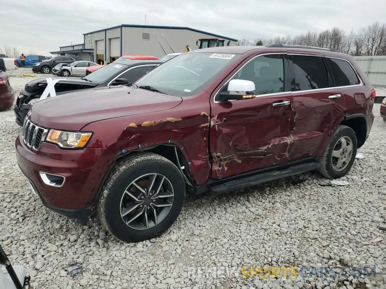 1 Photograph of a damaged car 1C4RJFBG8KC829689 JEEP GRAND CHER 2019