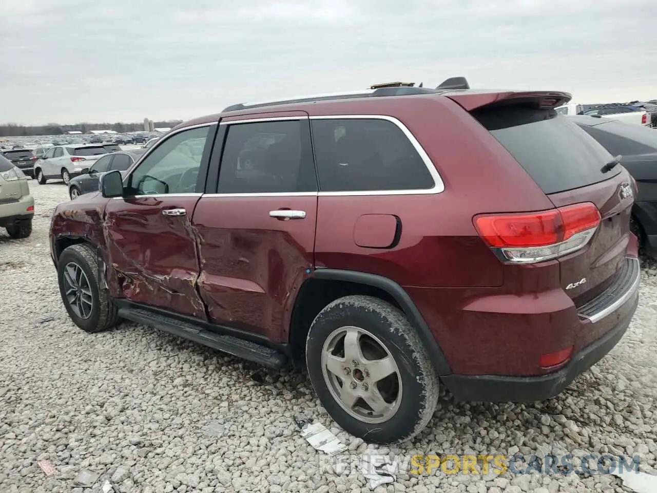 2 Photograph of a damaged car 1C4RJFBG8KC829689 JEEP GRAND CHER 2019