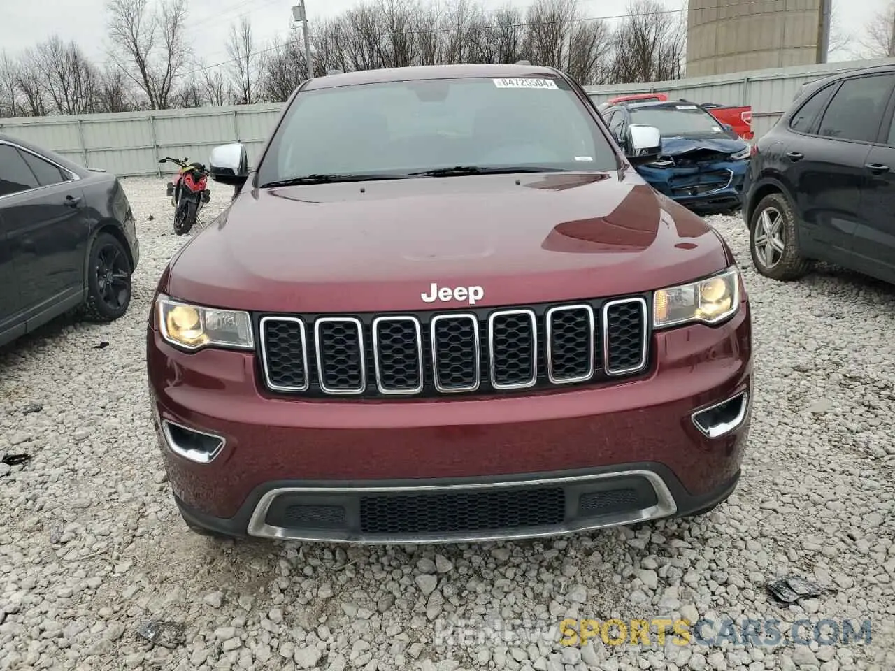 5 Photograph of a damaged car 1C4RJFBG8KC829689 JEEP GRAND CHER 2019