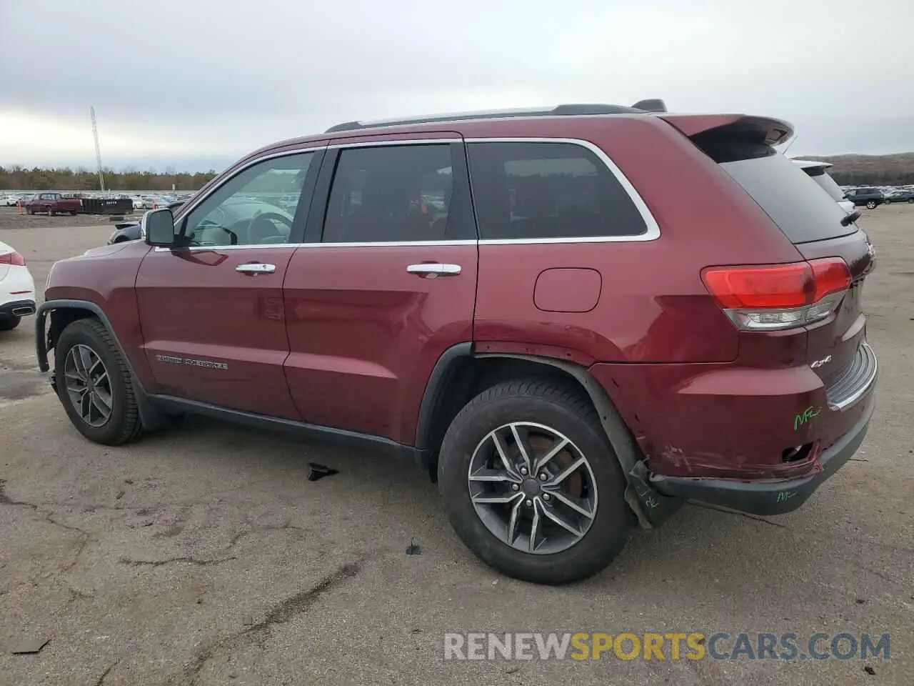 2 Photograph of a damaged car 1C4RJFBGXKC680346 JEEP GRAND CHER 2019