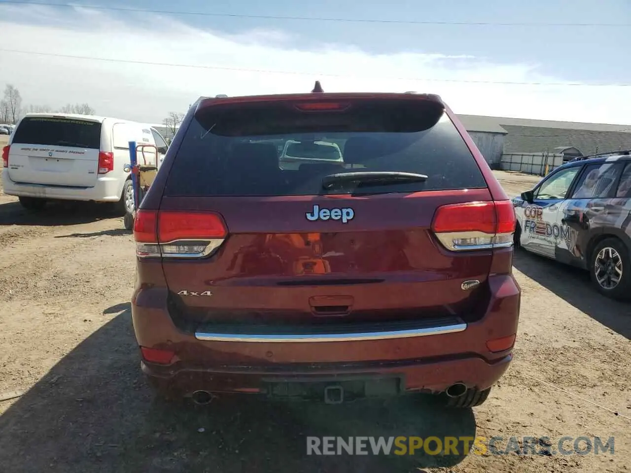 6 Фотография поврежденного автомобиля 1C4RJFCG6KC774755 JEEP GRAND CHER 2019