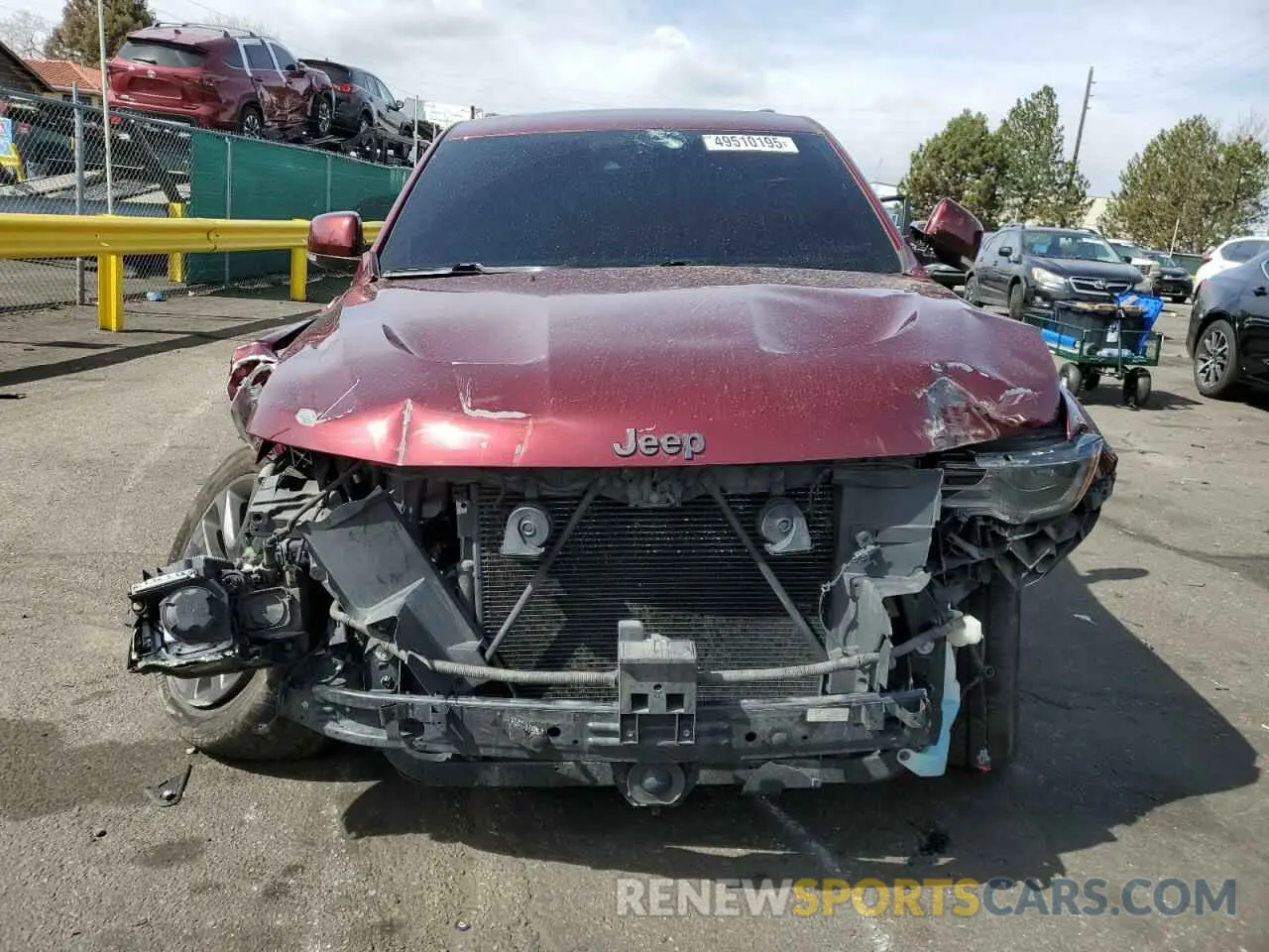 5 Фотография поврежденного автомобиля 1C4RJFCG8KC590613 JEEP GRAND CHER 2019