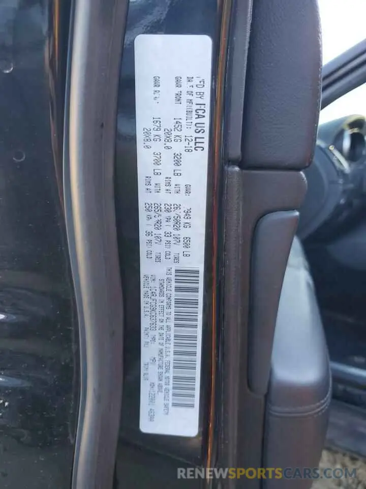 15 Photograph of a damaged car 1C4RJFCG9KC637633 JEEP GRAND CHER 2019