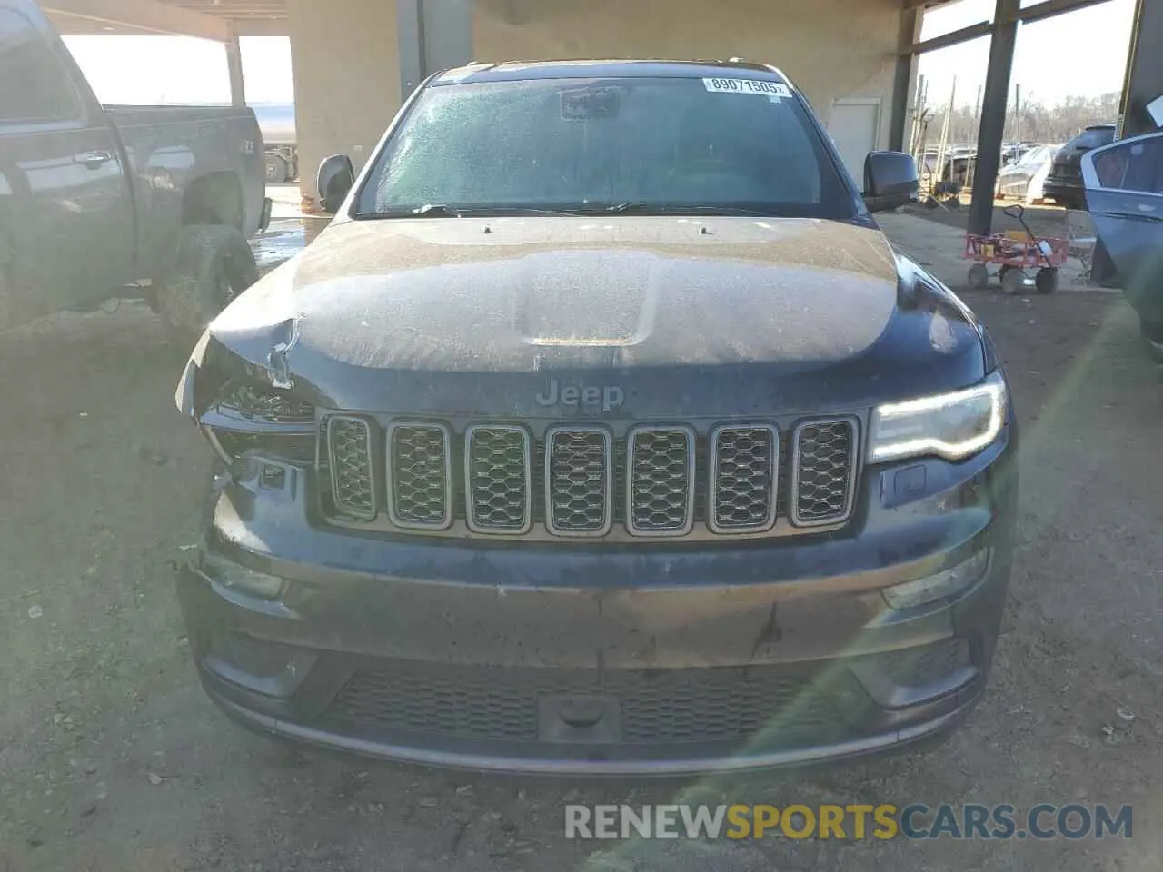 5 Photograph of a damaged car 1C4RJFCG9KC637633 JEEP GRAND CHER 2019