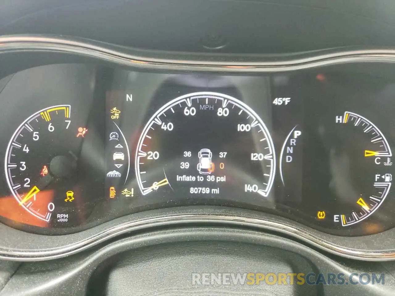 9 Photograph of a damaged car 1C4RJFCTXKC629294 JEEP GRAND CHER 2019