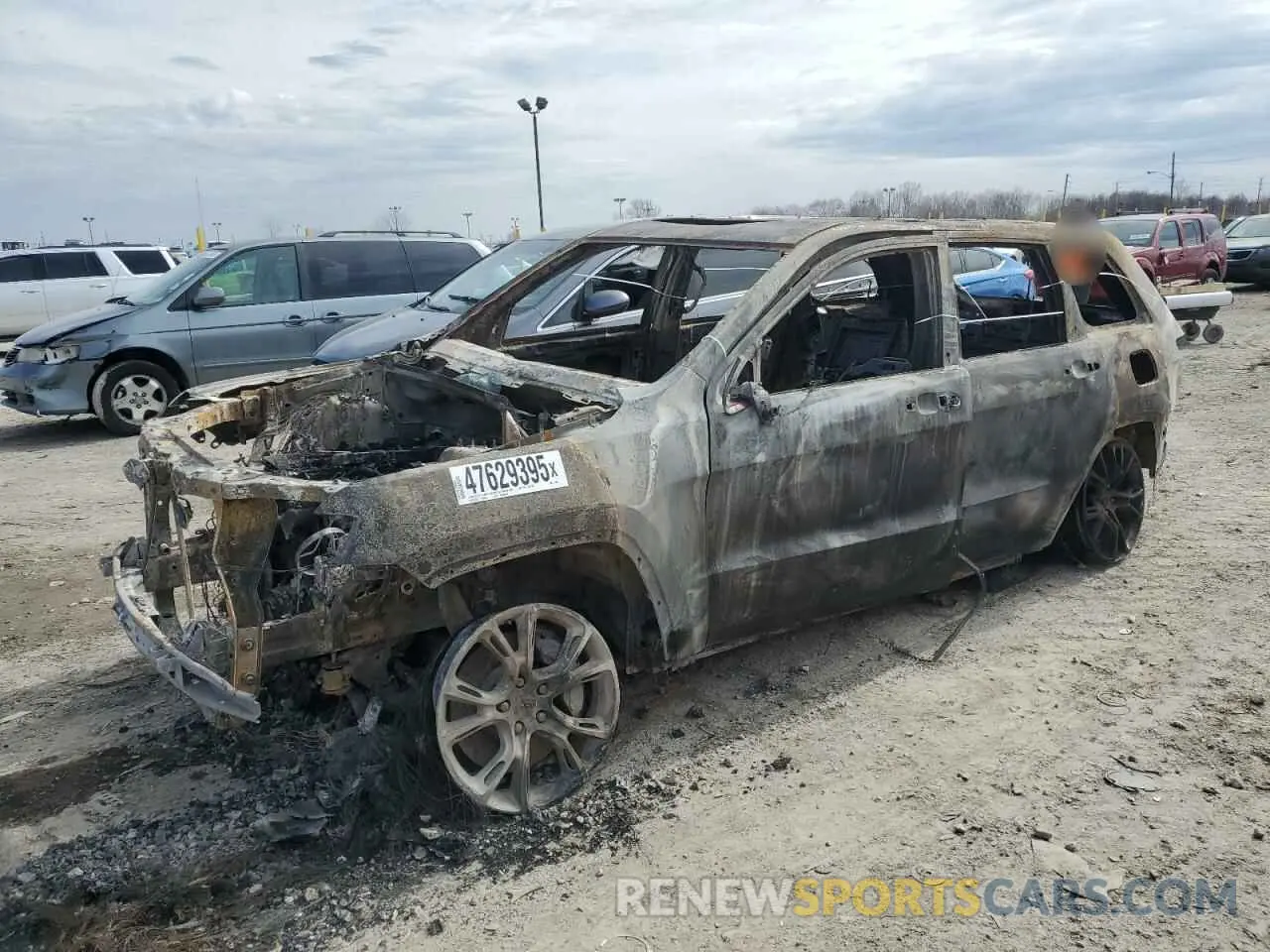 1 Photograph of a damaged car 1C4RJFDJ5KC551505 JEEP GRAND CHER 2019