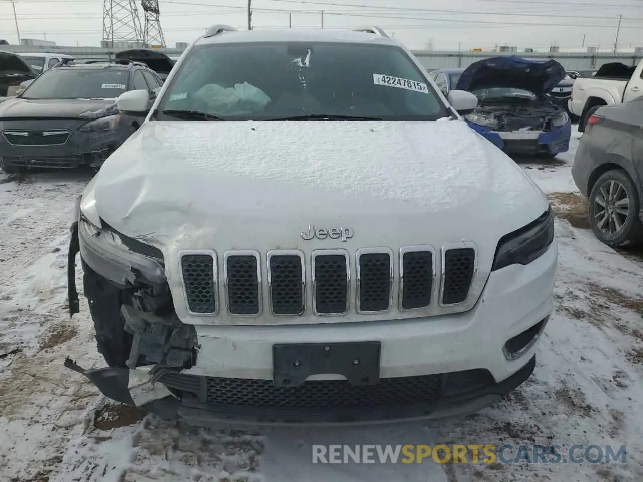 5 Фотография поврежденного автомобиля 1C4PJLDB4LD652545 JEEP GRAND CHER 2020