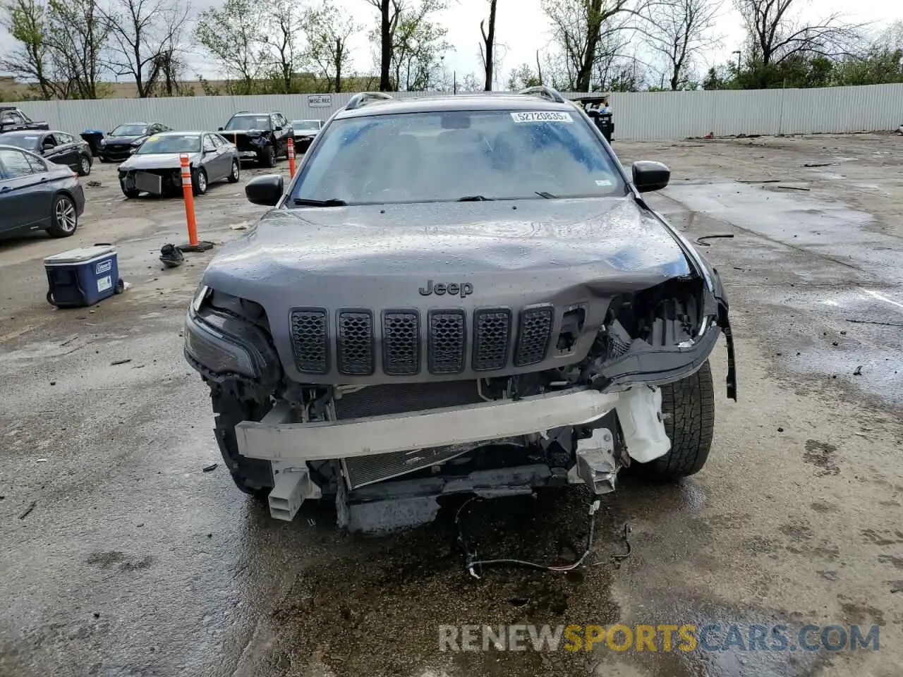 5 Фотография поврежденного автомобиля 1C4PJLLB3LD606481 JEEP GRAND CHER 2020