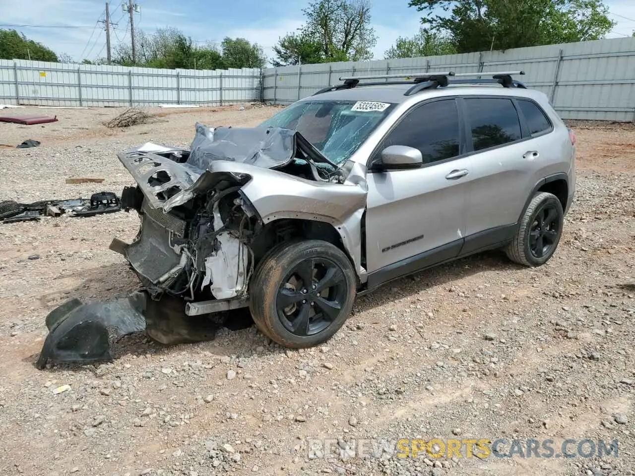 1 Photograph of a damaged car 1C4PJLLB8LD606587 JEEP GRAND CHER 2020