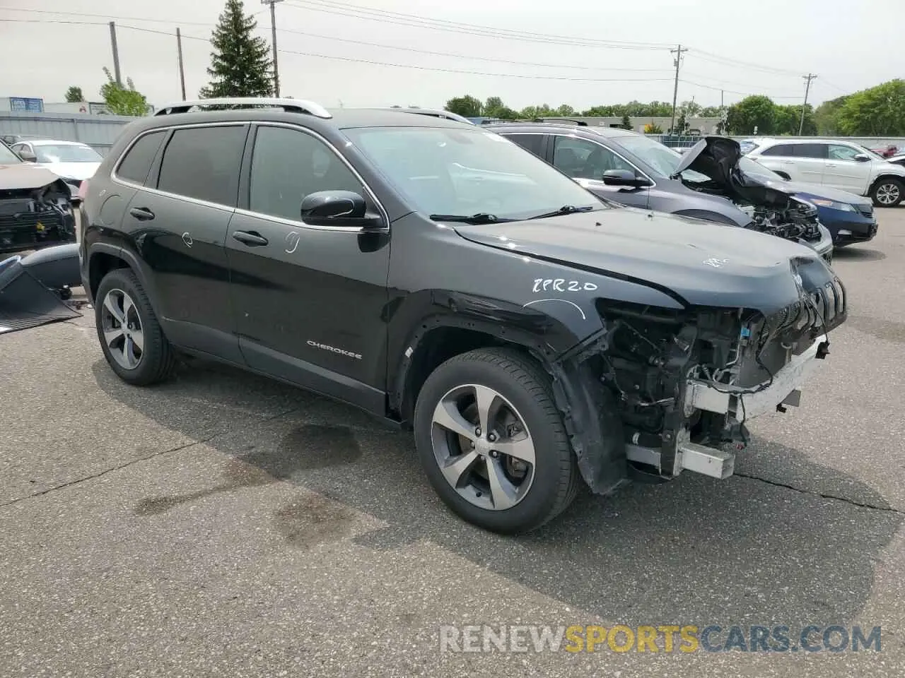 4 Photograph of a damaged car 1C4PJMDXXLD579067 JEEP GRAND CHER 2020