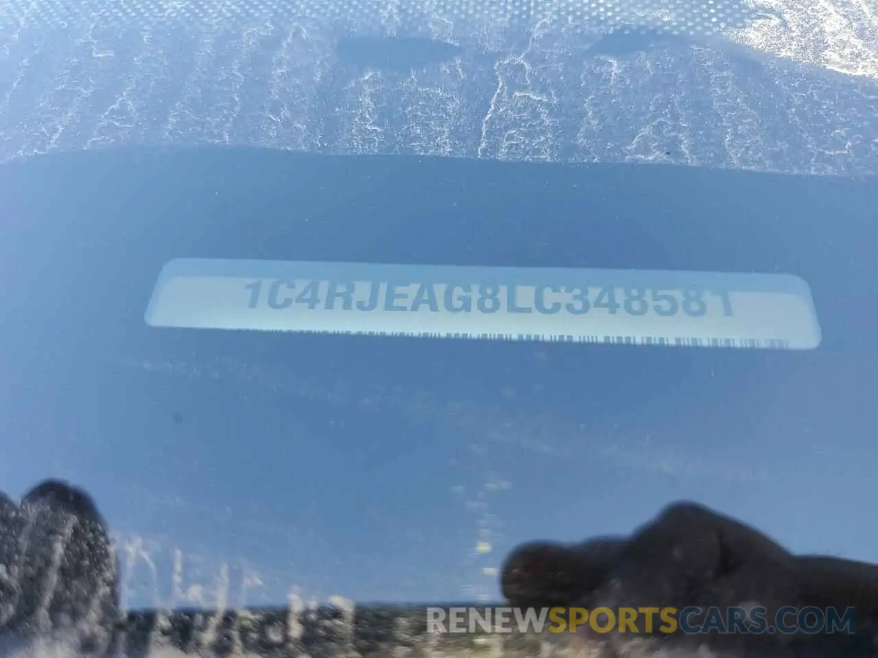 13 Photograph of a damaged car 1C4RJEAG8LC348581 JEEP GRAND CHER 2020