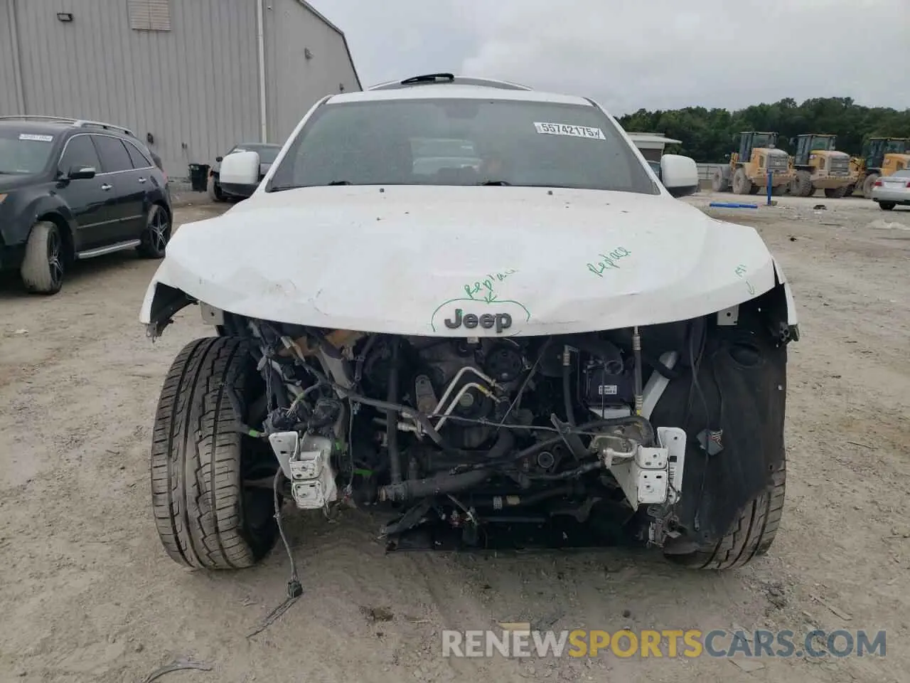 5 Photograph of a damaged car 1C4RJEAG9LC145490 JEEP GRAND CHER 2020