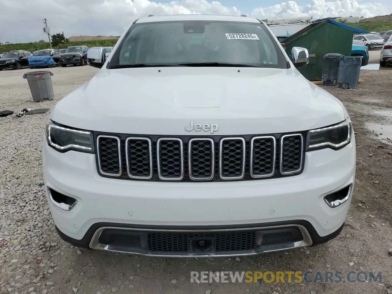 5 Фотография поврежденного автомобиля 1C4RJEBG8LC182237 JEEP GRAND CHER 2020