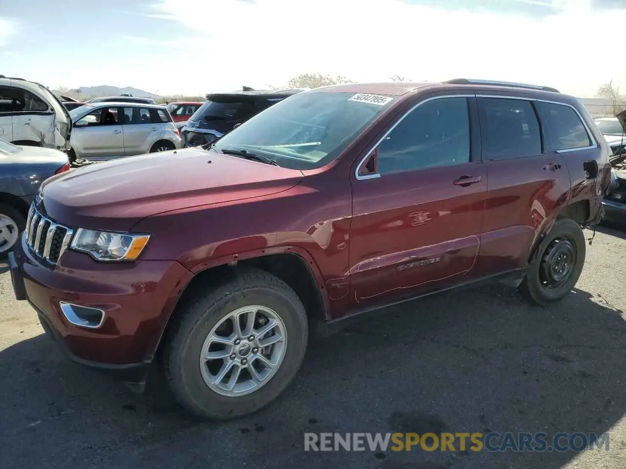 1 Photograph of a damaged car 1C4RJFAG3LC138055 JEEP GRAND CHER 2020