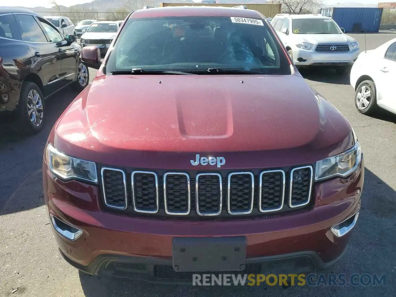 5 Photograph of a damaged car 1C4RJFAG3LC138055 JEEP GRAND CHER 2020