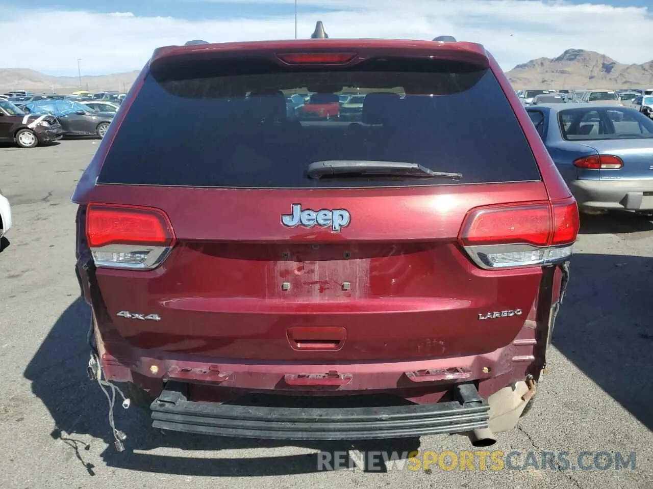 6 Photograph of a damaged car 1C4RJFAG3LC138055 JEEP GRAND CHER 2020