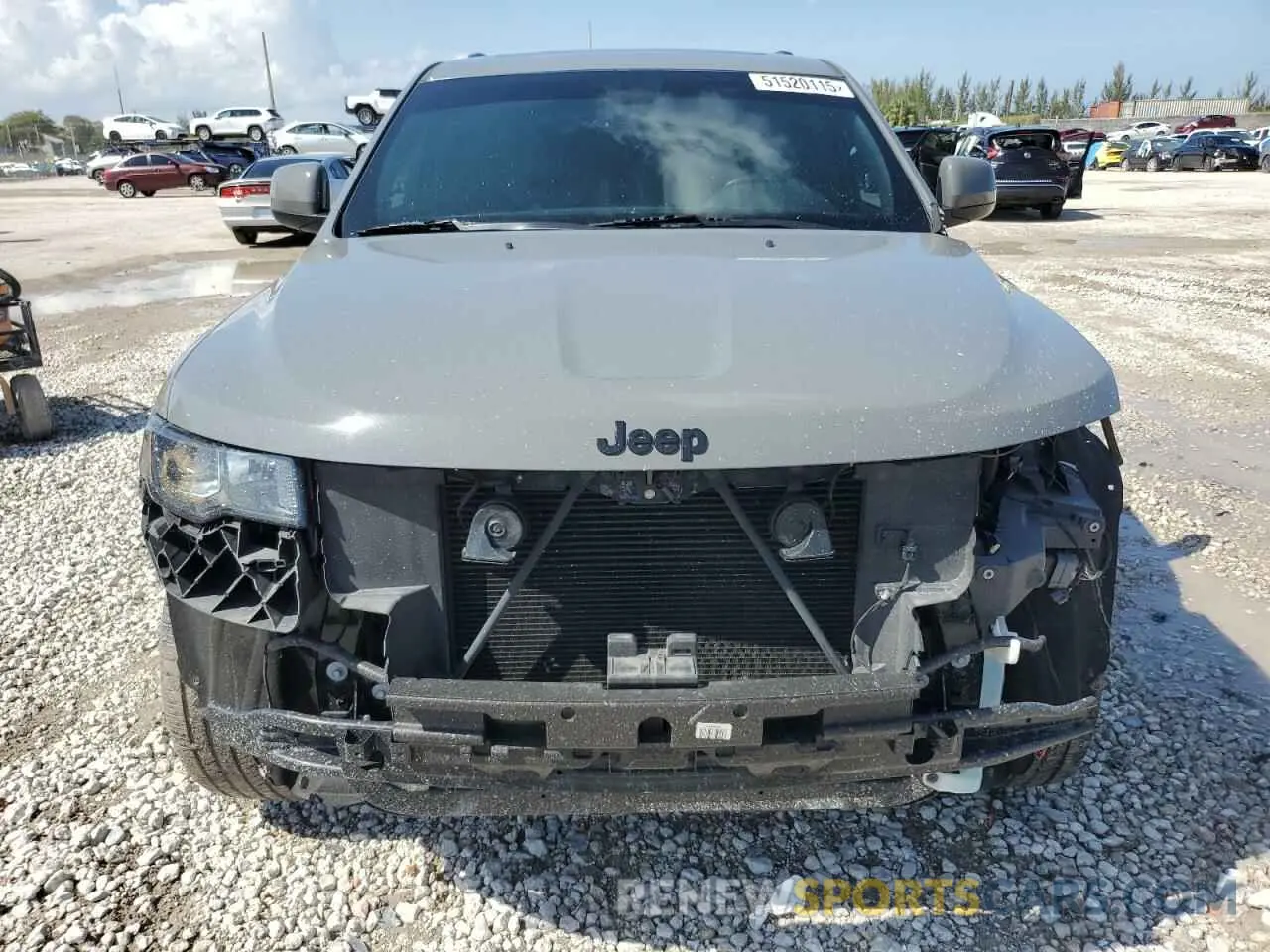 5 Photograph of a damaged car 1C4RJFAG3LC312089 JEEP GRAND CHER 2020