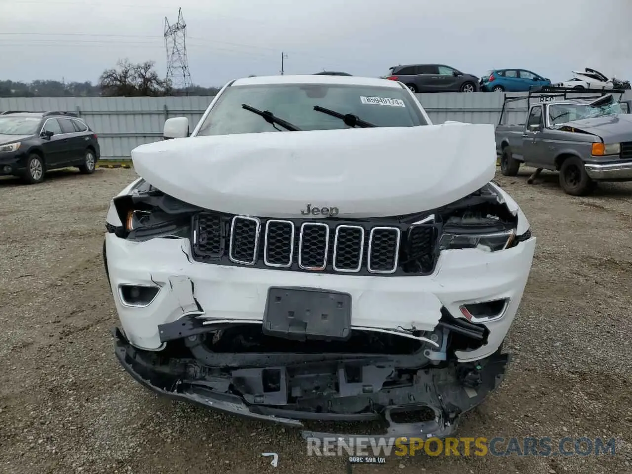 5 Photograph of a damaged car 1C4RJFAGXLC354212 JEEP GRAND CHER 2020