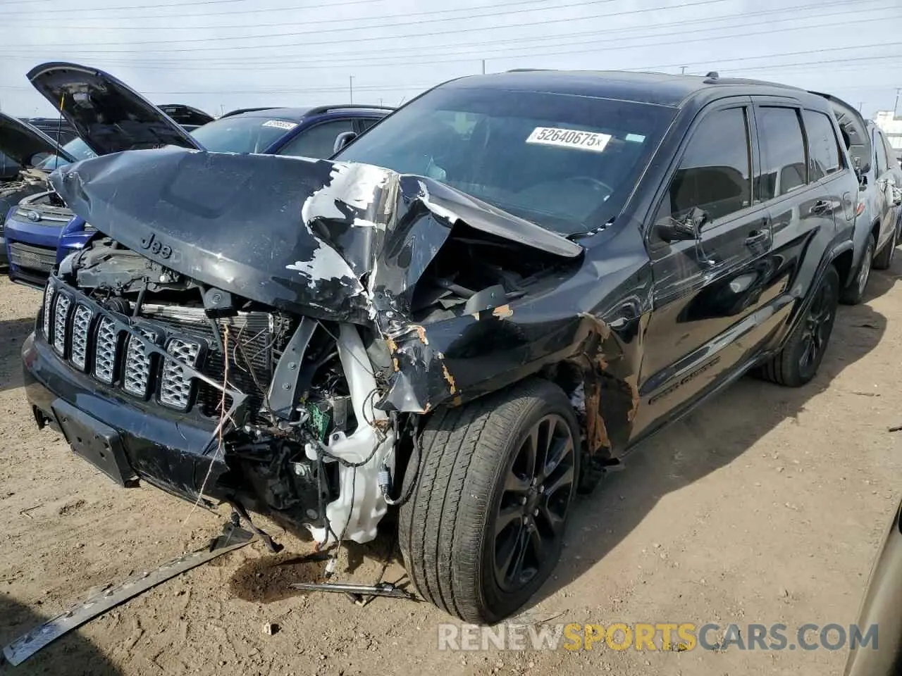 1 Photograph of a damaged car 1C4RJFAGXLC420595 JEEP GRAND CHER 2020
