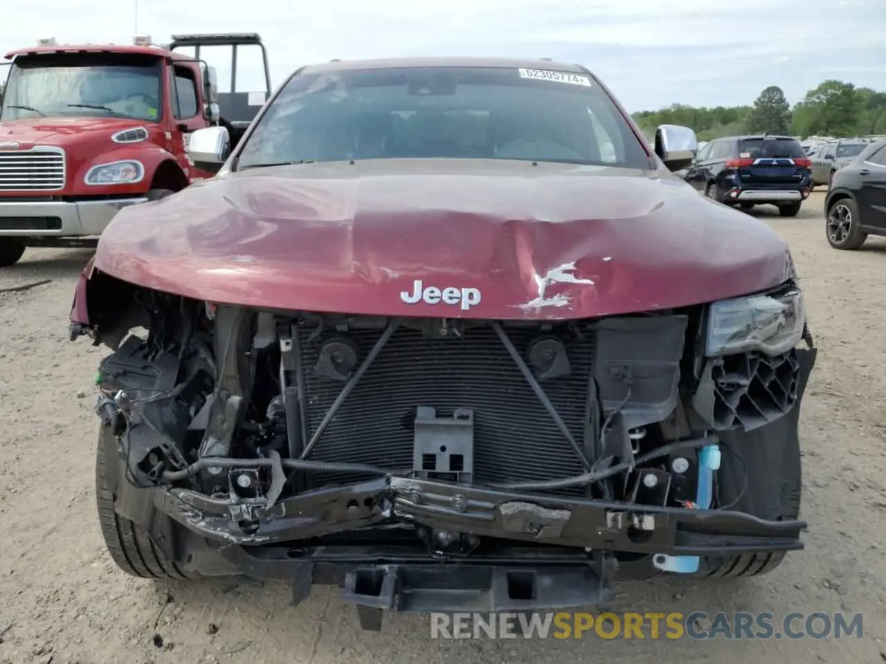 5 Фотография поврежденного автомобиля 1C4RJFBG5LC341494 JEEP GRAND CHER 2020