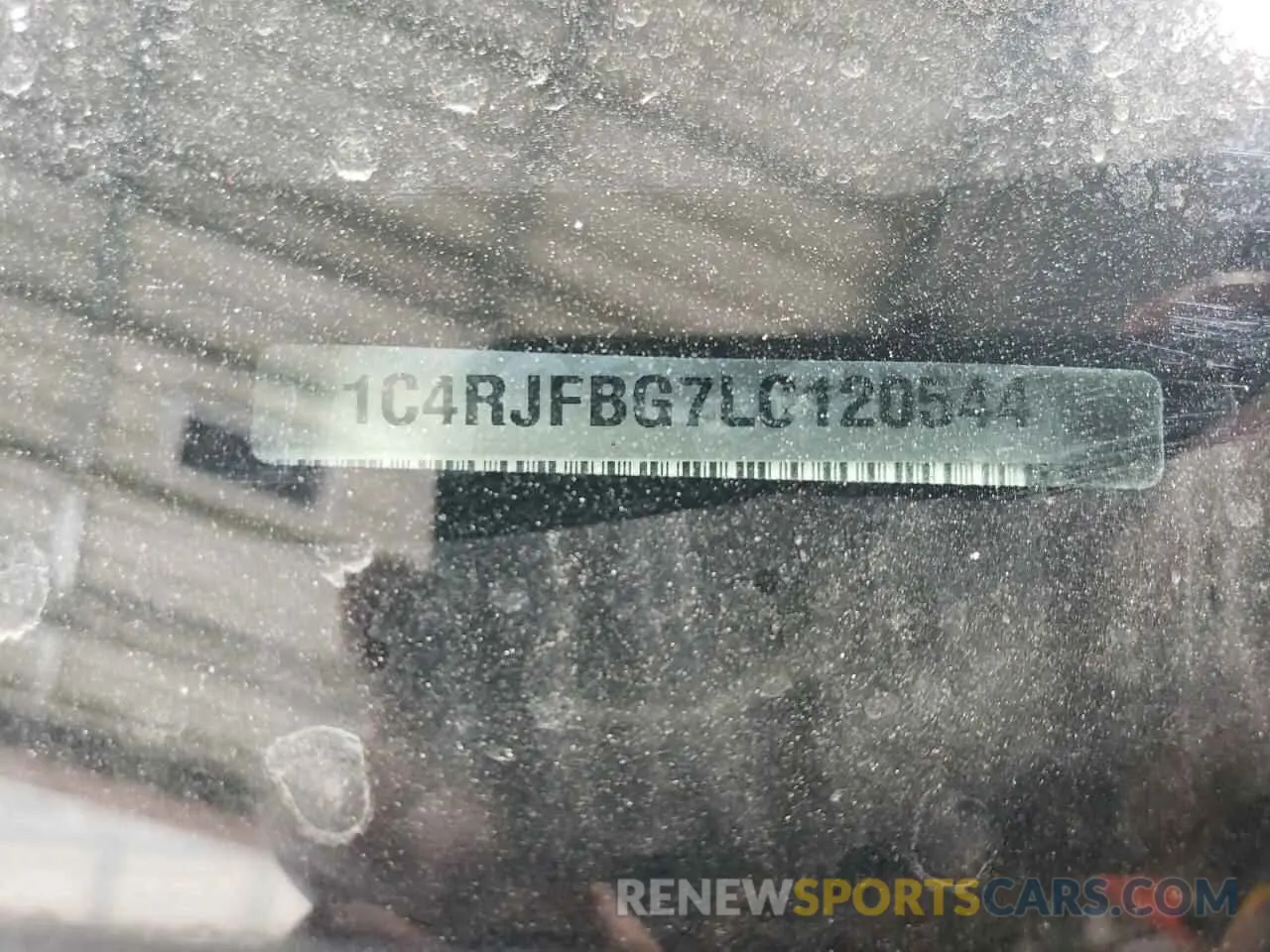13 Photograph of a damaged car 1C4RJFBG7LC120544 JEEP GRAND CHER 2020