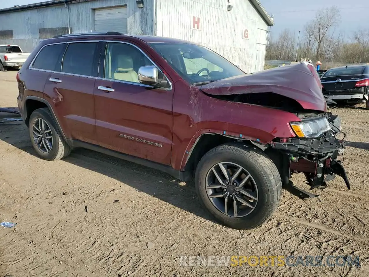 4 Photograph of a damaged car 1C4RJFBG7LC242871 JEEP GRAND CHER 2020