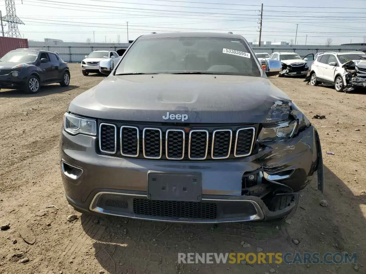 5 Фотография поврежденного автомобиля 1C4RJFBG7LC433948 JEEP GRAND CHER 2020