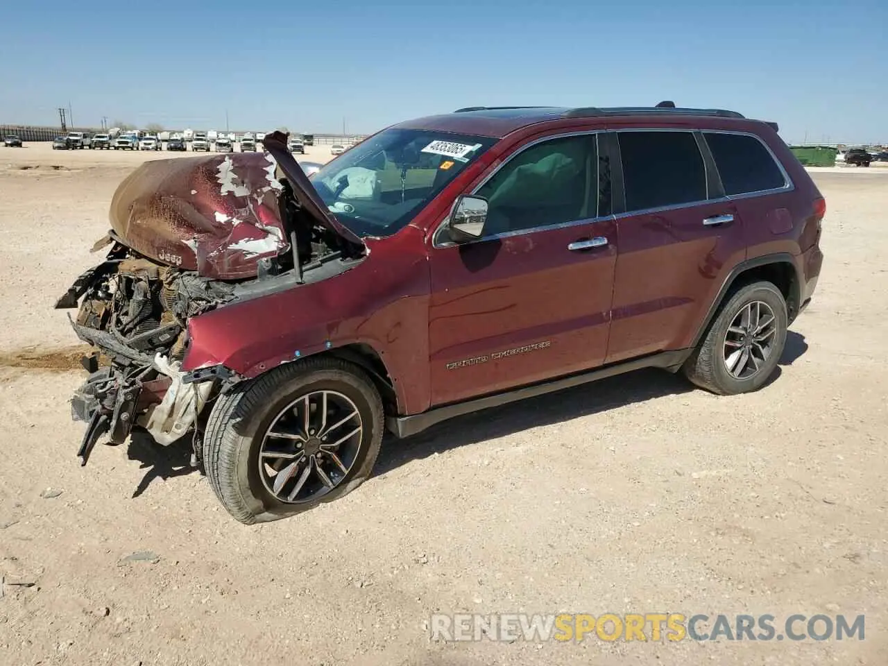 1 Photograph of a damaged car 1C4RJFBG9LC263835 JEEP GRAND CHER 2020