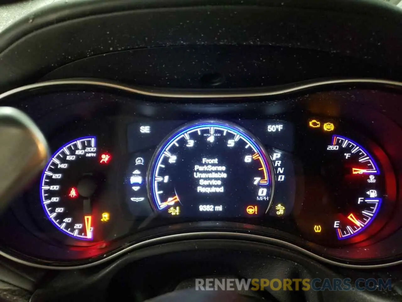 9 Фотография поврежденного автомобиля 1C4RJFN90LC448059 JEEP GRAND CHER 2020