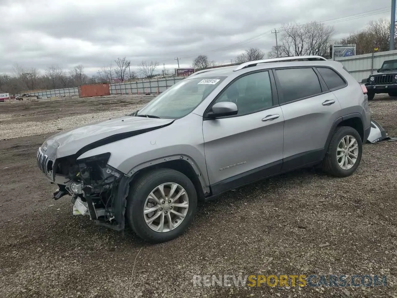 1 Photograph of a damaged car 1C4PJLCB1MD155486 JEEP GRAND CHER 2021