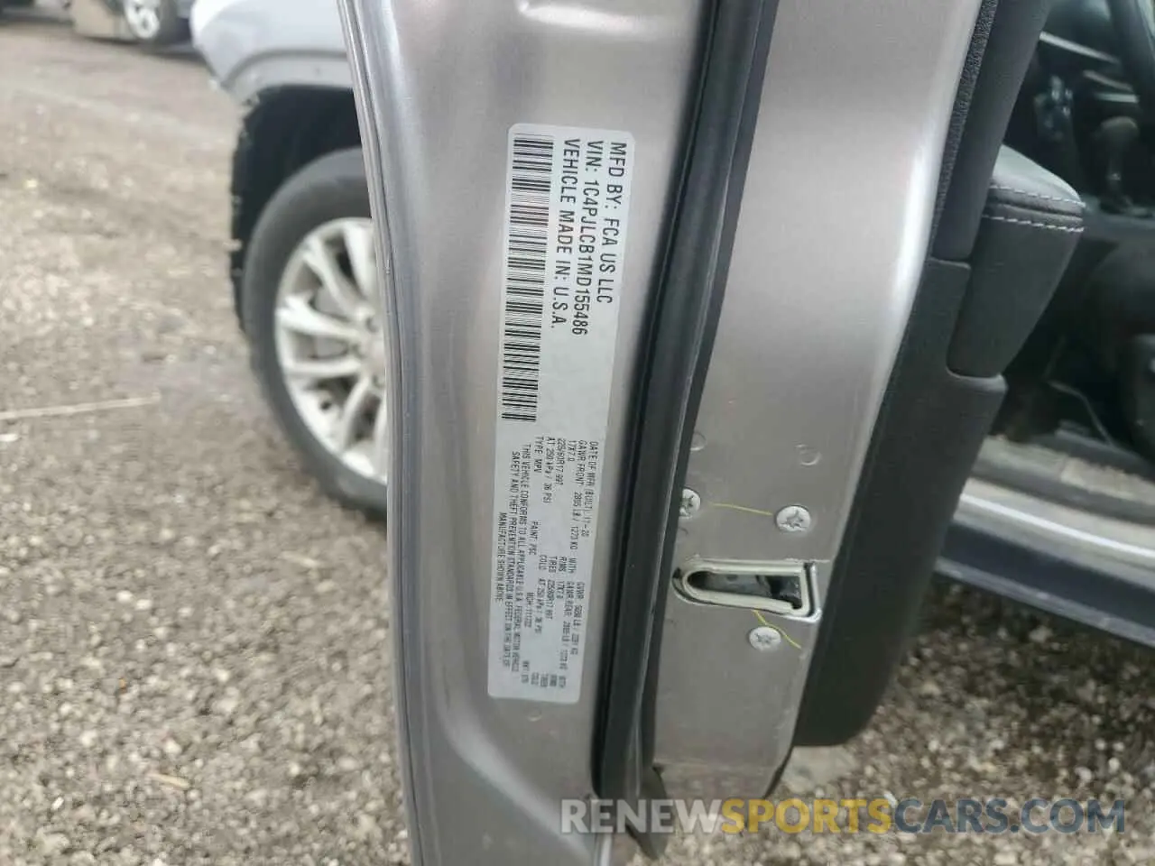 14 Photograph of a damaged car 1C4PJLCB1MD155486 JEEP GRAND CHER 2021