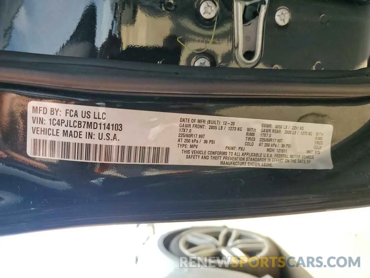 13 Фотография поврежденного автомобиля 1C4PJLCB7MD114103 JEEP GRAND CHER 2021