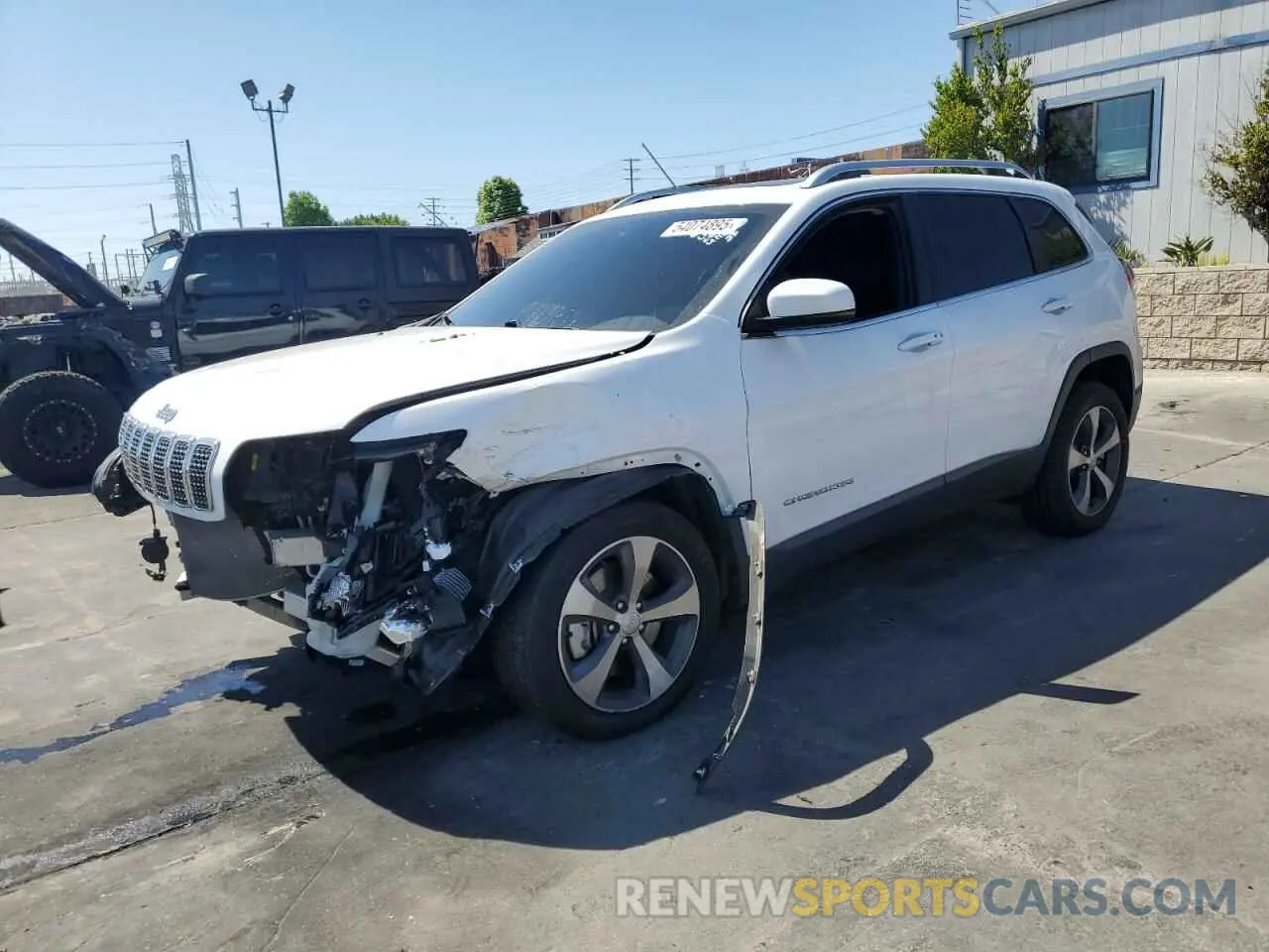 1 Photograph of a damaged car 1C4PJLDX9MD187290 JEEP GRAND CHER 2021