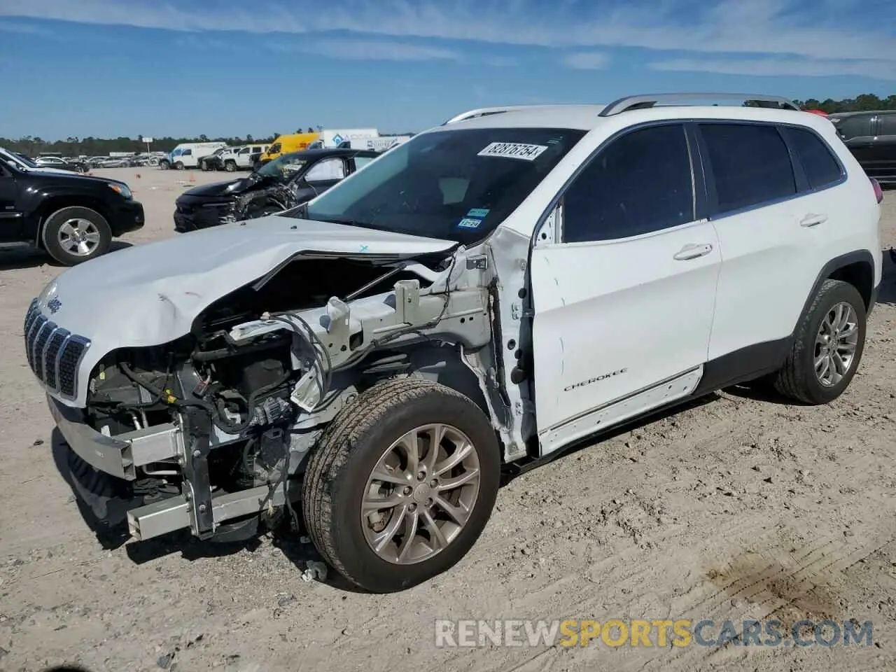 1 Photograph of a damaged car 1C4PJLMX3MD208120 JEEP GRAND CHER 2021