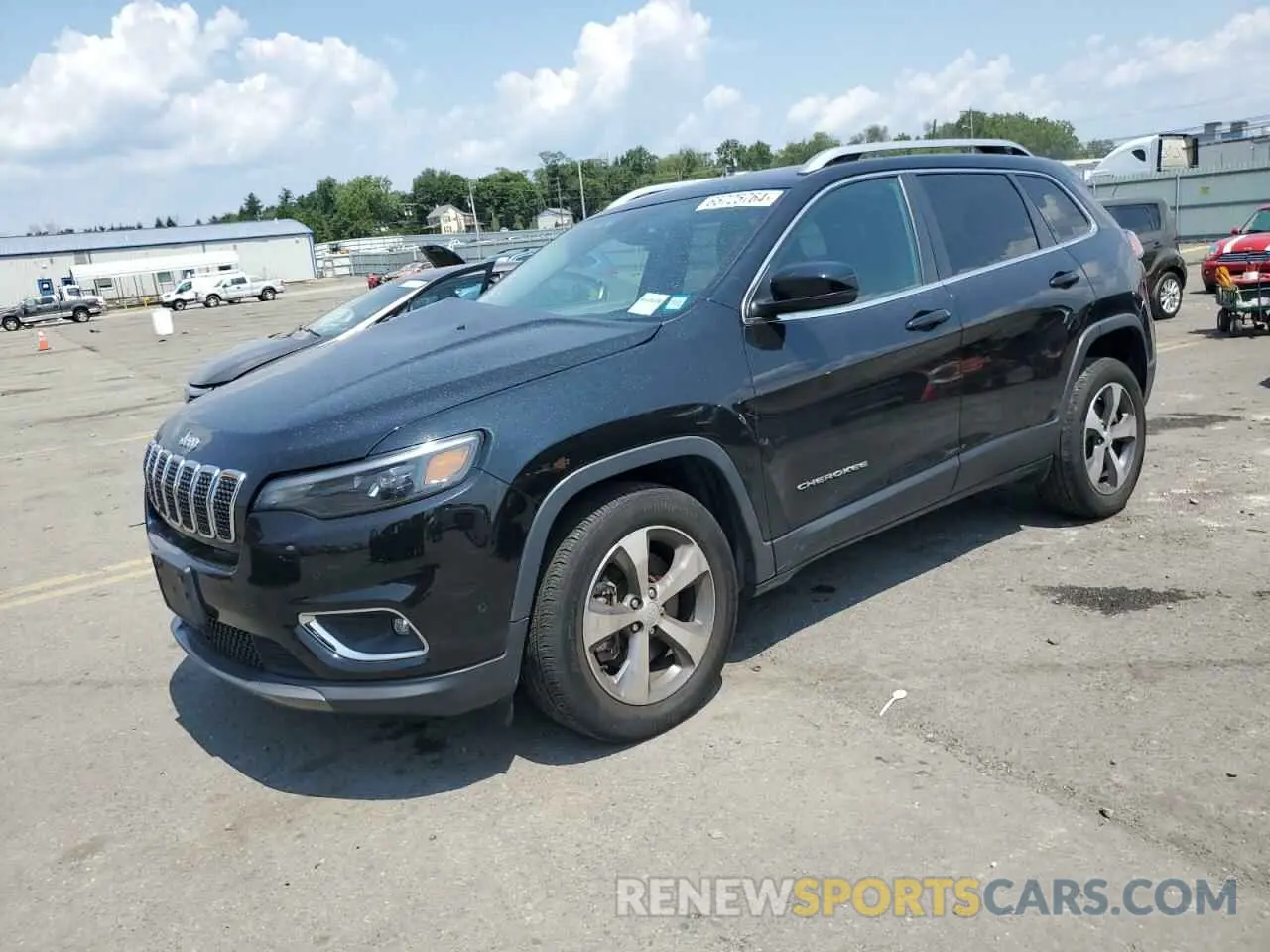 1 Photograph of a damaged car 1C4PJMDX0MD125945 JEEP GRAND CHER 2021