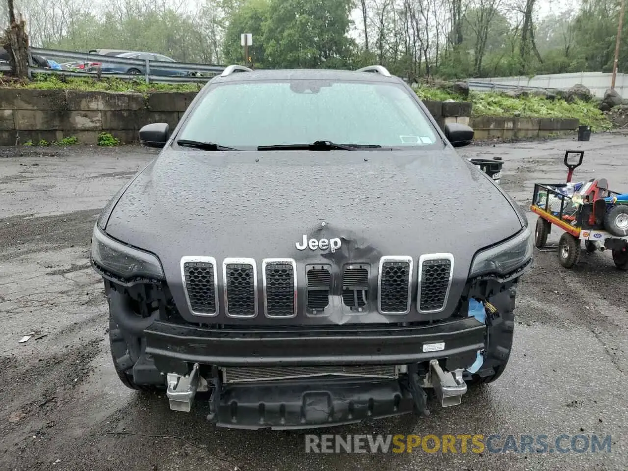 5 Photograph of a damaged car 1C4PJMDX4MD244968 JEEP GRAND CHER 2021