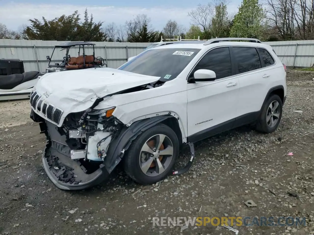 1 Photograph of a damaged car 1C4PJMDX9MD237921 JEEP GRAND CHER 2021