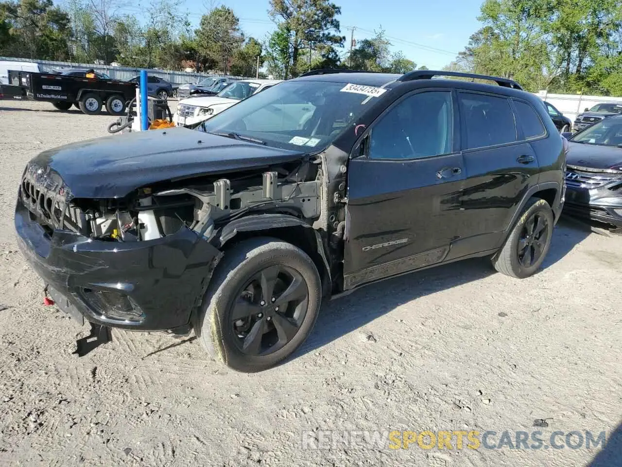 1 Photograph of a damaged car 1C4PJMLB8MD240184 JEEP GRAND CHER 2021