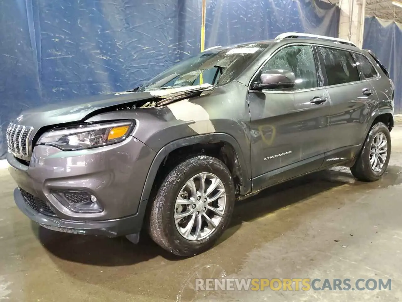 1 Photograph of a damaged car 1C4PJMMX2MD102019 JEEP GRAND CHER 2021